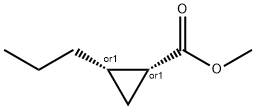 시클로프로판카르복실산,2-프로필-,메틸에스테르,시스-(9CI)