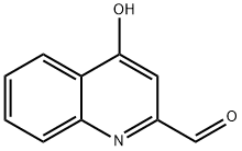 4-羟基喹啉-2-甲醛, 168141-99-9, 结构式