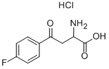 DL-2-AMINO-4-(4-FLUOROPHENYL)-4-OXOBUTANOIC ACID HCL Structure