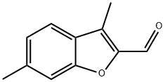 3,6-DIMETHYL-BENZOFURAN-2-CARBALDEHYDE Struktur