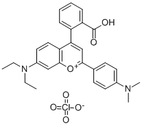 168206-23-3 4-(2-Carboxy-phenyl)-7-diethylamino-2-(4-dimethylamino-phenyl)chromyliumperchlorate