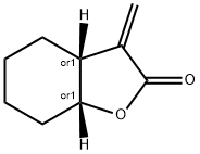 cis-hexahydro-3-methylenebenzofuran-2(3H)-one Structure