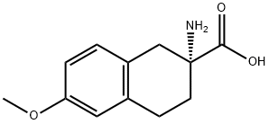 (2R)-1,2,3,4-TETRAHYDRO-6-METHOXY-2-NAPHTHALENAMINE HYDROCHLORIDE,168252-27-5,结构式