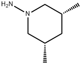 1-Piperidinamine,3,5-dimethyl-,cis-(9CI) 化学構造式