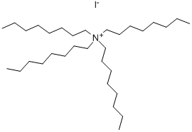 四正辛基碘化铵,16829-91-7,结构式