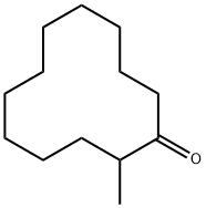 2-Methylcyclododecane-1-one Struktur