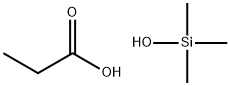 TRIMETHYLSILYL PROPIONATE Structure