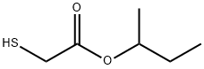 2-Mercaptoacetic acid sec-butyl ester Struktur