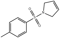 N-(p-トルエンスルホニル)-3-ピロリン 化学構造式