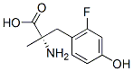 2-fluoro-alpha-methyltyrosine Structure