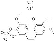 康普瑞汀磷酸二钠 结构式