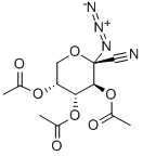 2,3,4-TRI-O-ACETYL-1-AZIDO-1-DEOXY-BETA-D-ARABINOPYRANOSYL CYANIDE|