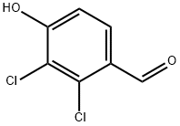 2,3-Dichloro-4-hydroxybenzaldehyde Struktur