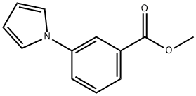 benzoic acid, 3-(1H-pyrrol-1-yl)-, methyl ester 结构式