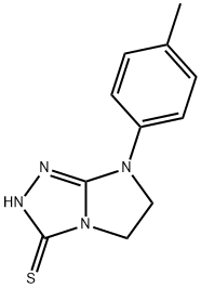 7-(4-Methylphenyl)-6,7-dihydro-5H-imidazo[2,1-c][1,2,4]triazole-3-thiol Structure