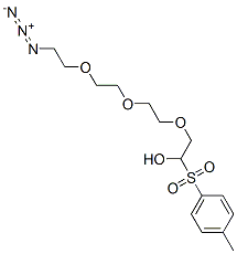 2-[2-[2-(2-Azidoethoxy)ethoxy]ethoxy]-1-(p-toluenesulfonyl)-ethanol Structure