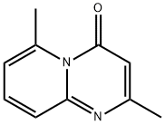 2,6-ジメチル-4H-ピリド[1,2-a]ピリミジン-4-オン 化学構造式