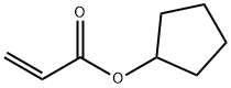 环戊基 丙烯酸酯, 16868-13-6, 结构式