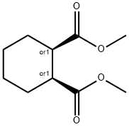 Dimethyl cyclohexane-1,2-dicarboxylate Struktur