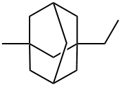 1-ETHYL-3-METHYLADAMANTANE Structure