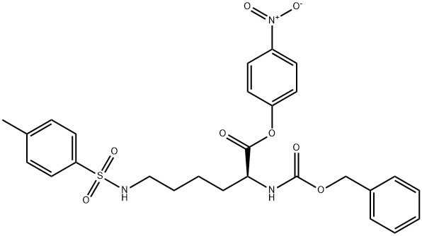 Z-LYS(TOS)-ONP, 16879-94-0, 结构式