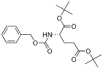 N-Benzyloxycarbonyl-L-glutaMic acid di-tert-butyl ester Structure