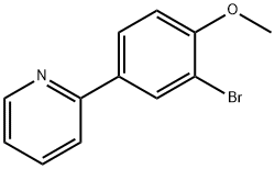 2-(3-BROMO-4-METHOXYPHENYL)PYRIDINE