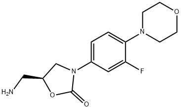 (S)-N-[[3-[3-Fluoro-4-(4-morpholinyl)phenyl]-2-oxo-5-oxazolidinyl]methyl]amine