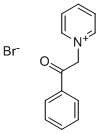 1-フェナシルピリジニウムブロミド 化学構造式