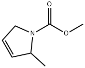 1H-Pyrrole-1-carboxylicacid,2,5-dihydro-2-methyl-,methylester(9CI) Struktur
