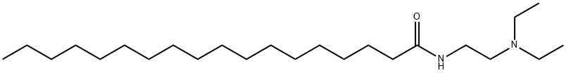 N-[2-(二乙基氨基)乙基]十八酰胺, 16889-14-8, 结构式