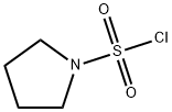 ピロリジン-1-スルホニルクロリド 化学構造式