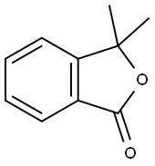 3,3-二甲基-2-苯并呋喃-1(3H)-酮 结构式