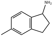 1H-INDEN-1-AMINE, 2,3-DIHYDRO-5-METHYL- Structure