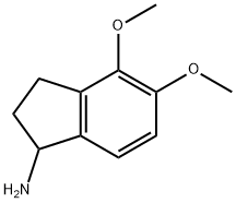4,5-DIMETHOXY-INDAN-1-YLAMINE,168902-80-5,结构式