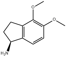 (S)-4,5-DIMETHOXY-INDAN-1-YLAMINE Structure