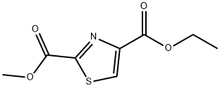 2,4-Thiazoledicarboxylicacid,4-ethyl2-methylester(9CI) 结构式