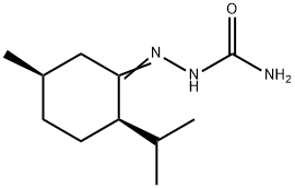 (1R,4R)-p-Menthan-3-one semicarbazone 结构式