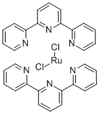 BIS-(2,2',2''-TERPYRIDINE) RUTHENIUM (II) CHLORIDE 结构式