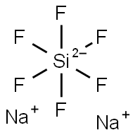 氟硅酸钠 结构式