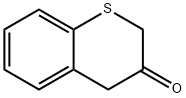2H-1-ベンゾチオピラン-3(4H)-オン 化学構造式