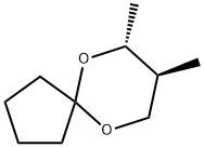 6,10-Dioxaspiro[4.5]decane,7,8-dimethyl-,trans-(8CI) Structure