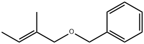 Benzene, (2-methyl-2-butenyl)oxymethyl-, (E)- Structure