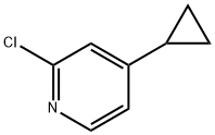 2-chloro-4-cyclopropylpyridine Struktur