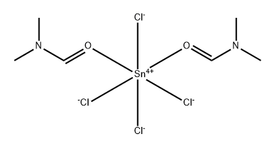 tetrachlorobis(N,N-dimethylformamide-O)tin Structure