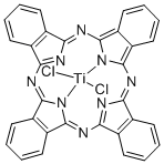 酞菁二氯化钛(IV), 16903-42-7, 结构式