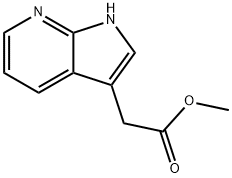 2-(1H-吡咯并[2,3-B]吡啶-3-基)乙酸甲酯, 169030-84-6, 结构式