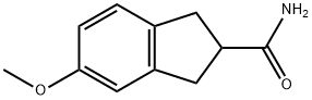 1H-Indene-2-carboxamide,  2,3-dihydro-5-methoxy- Struktur