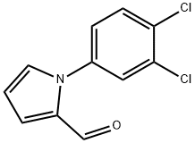 1-(3,4-二氯苯基)-1H-吡咯-2-甲醛,169036-52-6,结构式