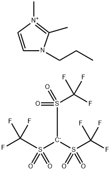 1 2-DIMETHYL-3-PROPYLIMIDAZOLIUMTRIS(TRI Struktur